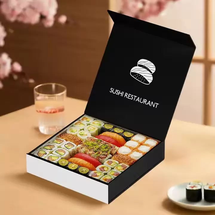 Custom food cardboard boxes with branded dessert packaging design